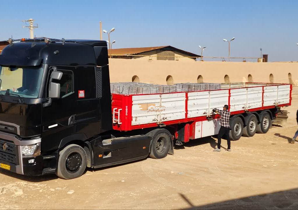 بارگیری آجر سفال