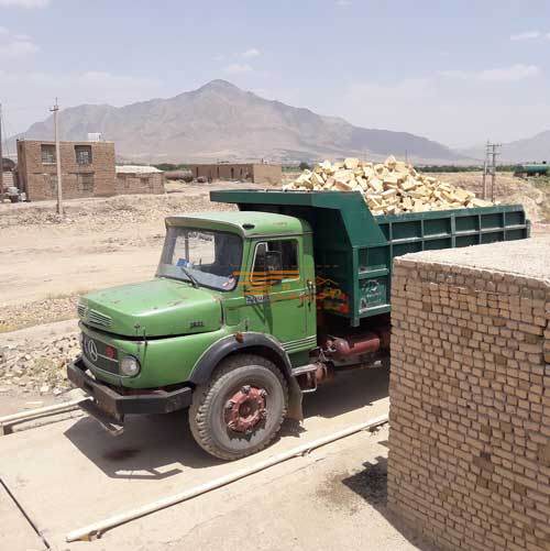 بارگیری آجر سفال